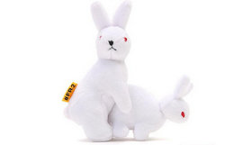 日潮VANQUISH FR2 17AW Rabbits 两只兔子LOGO造型毛绒玩具