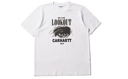 6折！Carhartt WIP 工装潮个性眼睛图案T恤  两色可选