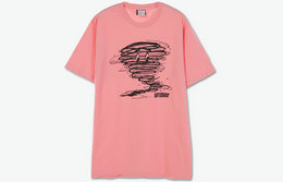 小幅优惠！美潮Stussy Twister素描飓风龙卷风T恤 男女同款