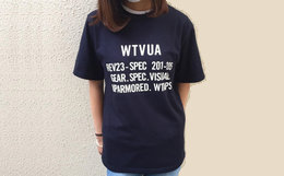 新品！日潮WTAPS WTVUA字母LOGO印花短袖T恤