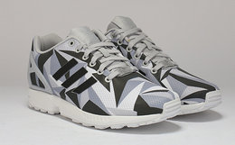 4.1折！Adidas阿迪达斯织面异材几何拼接运动鞋