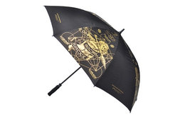 新品！DABOMB 9周年限定插画手绘半自动长柄雨伞