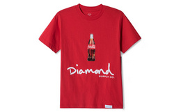新品6.9折！Diamond可口可乐联名个性图案男女短袖T恤