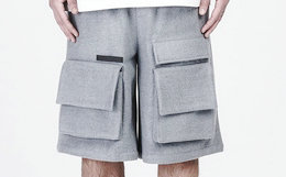 CGNY 2017SS大口袋设计休闲宽松工装短裤M17SS12