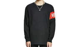 HBA高街潮限量发售黑色长袖T恤HB53018989