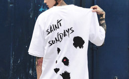 用券优惠！国潮Saint Sundays恶灵血爪熊猫街头情侣T恤