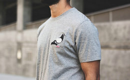 7.7折！STAPLE pigeon pocket tee 鸽子刺绣T恤
