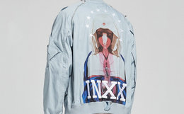 【新品】INXX新品背后人像夹克外套男女通款XX71141895