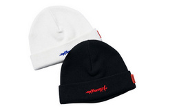 6.3折！ATTEMPT变形logo针织毛线帽冷帽
