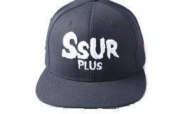 5折！美潮SSUR PLUS TMSP大logo六瓣平沿棒球帽