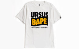 日潮Bape大将军URSUS绝版短袖T恤
