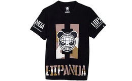 8折！HIPANDA新品设计地球熊头短袖T恤 0171111088