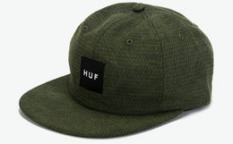 冰点价2.1折！美潮HUF logo贴布平檐棒球帽
