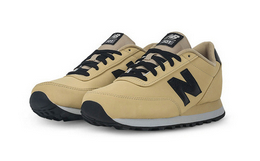 6折！New Balance501系列系带皮革男跑步鞋运动鞋