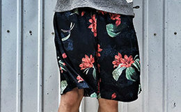 小幅优惠！714street Mesh Shorts花卉迷彩透气网眼短裤