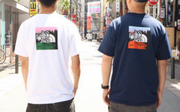 9.3折！TNF日本北面漫画雪山涂鸦圆领T恤 日本线